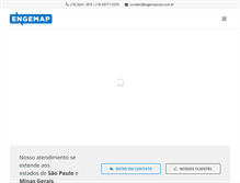 Tablet Screenshot of engemapcps.com.br